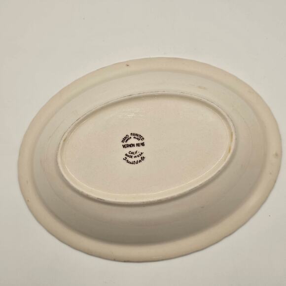 Retro California USA Ceramic Serving Dish by Vernon Kilns and Metlox Fruitdale - Picture 6 of 8